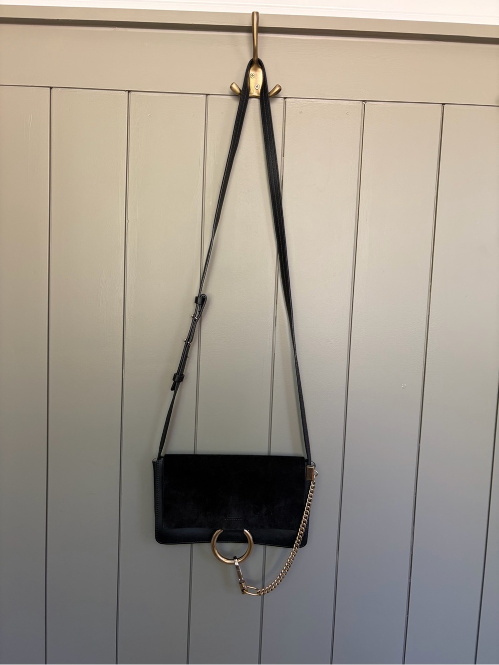 Chloe Faye Small Leather Crossbody - Picture 9 of 12